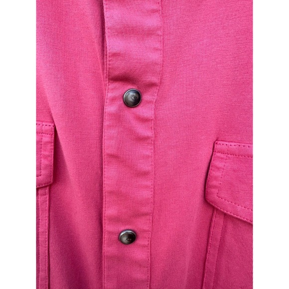 Peter Millar NWT Lava Wash Jersey Snap-Front Shirt MF22K20 In Creed Size XXL - Picture 6 of 12